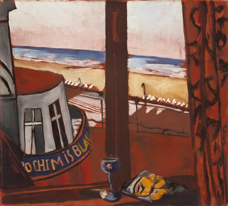 Scheveningen, ore 5 del mattino, 1928 - Pinakothek der Moderne, München